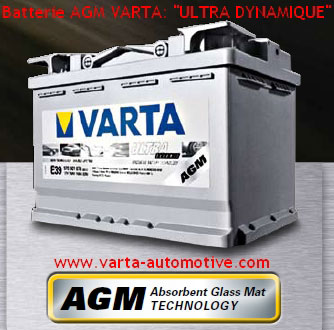 Batterie de démarrage automatique AGM 12V AGM de Chine Fabricant